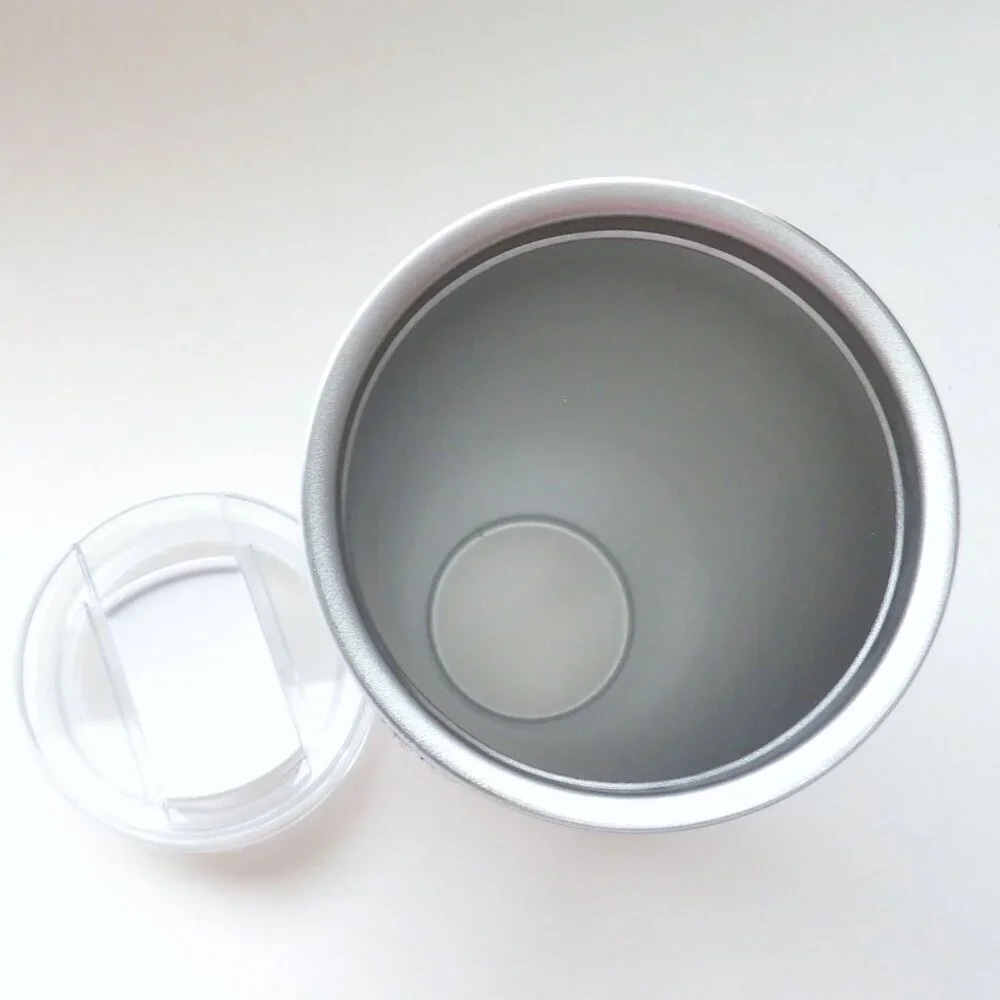 Starbucks White Pearlized Stainless Steel Travel Mug 16 oz. NEW w/ Bonus Wrapper - Picture 9 of 13